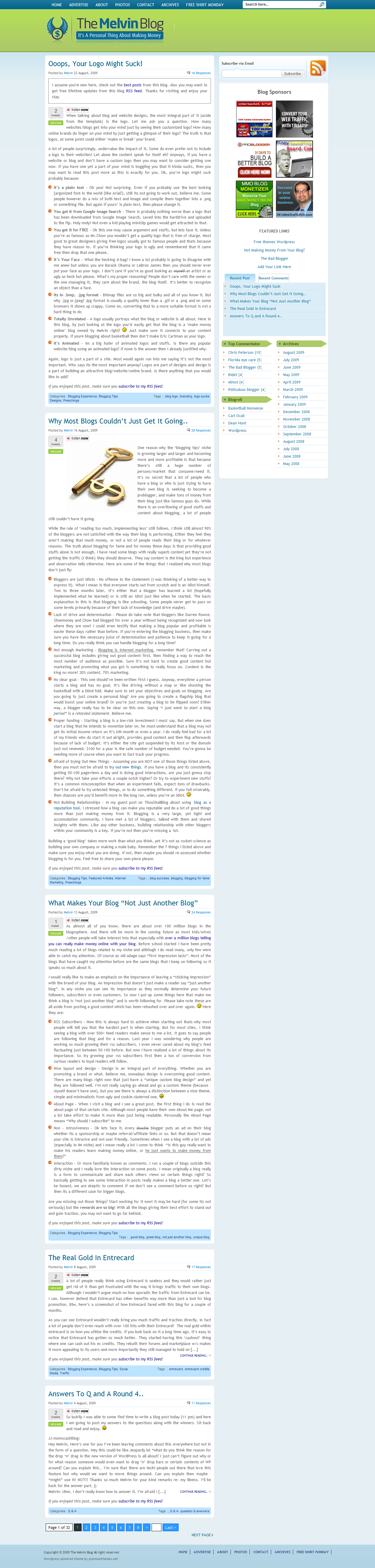 MelvinBlog 2.0 – The Scenes Behind It